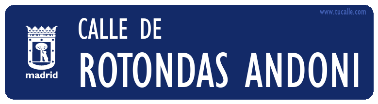 cartel_de_calle-de-Rotondas ANDONI_en_madrid